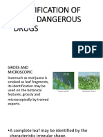 Identification of Some Dangerous Drugs