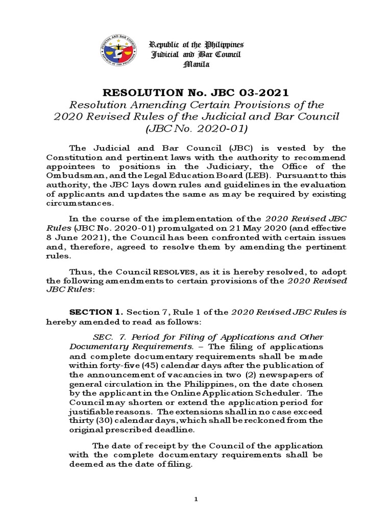 Revisions To The 2020 Revised Rules - 10.15.21 | Download Free PDF ...