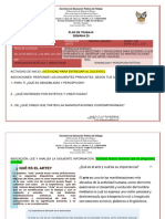 PLANEACIÓN DE ARTES 3 ACT. 22 GABY 2do TRIMESTRE DEL 28 DE MARZOAL 1 DE ABRIL DEL 2022. CORRCETA