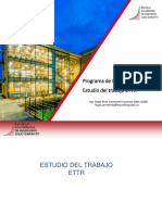 Estudio del trabajo ETTR Ingeniería Industrial