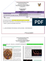 Planeación de Artes 3 Act. 29 Gaby 3er Trimestre Del 30 de Mayo Al 3 de Junio Del 2022.