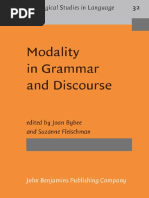 Modality in Grammar and Discourse