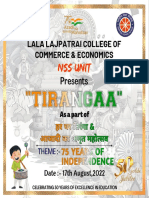 Lala Lajpatrai College of Commerce & Economics: Nss Unit