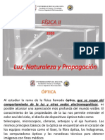 Clase 12 Naturaleza y Propagacion de La Luz