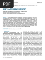 Digital Pressure Meter: Jurnal Teknokes