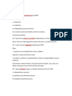 Questionário de Estudo para prova da OAB