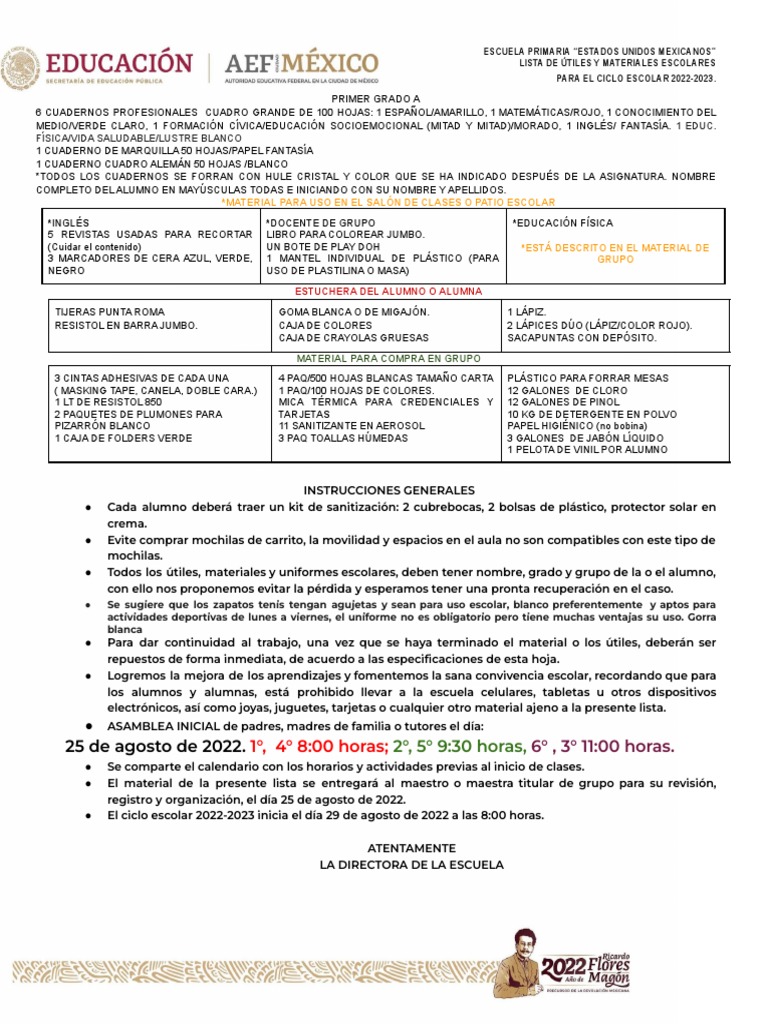 lista-de-tiles-y-materiales-escolares-2022-2023-pdf-l-piz