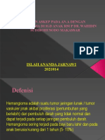 LP Dan Askep Pada An.A Dengan Hemangioma Di Igd Anak Rsup Dr. Wahidin Sudirohusodo Makassar