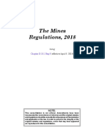 The Mines Regulations, 2018: Chapter S-15.1 Reg 8