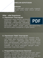 Proses Pengambilan Keputusan