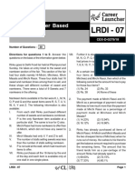 LRDI-07 Number Based With Solutions