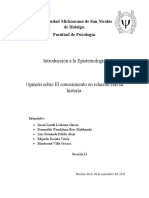 Evolución del conocimiento a través de la historia de la filosofía