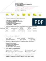 Comunicación Oral Y Escrita - Clase 2: Ejercicios Con Sustantivos Y Adjetivos