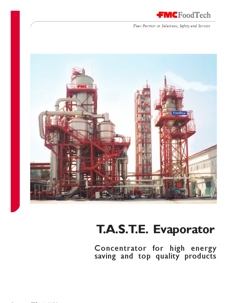 Taste Evaporator Tomato PDF Heat Exchanger Liquids