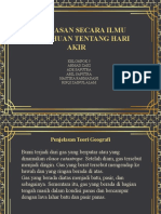 Hari Akhir Menurut Ilmu Pengetahuan