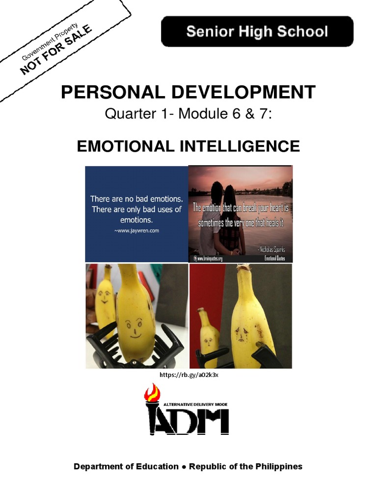 PersonalDevelopment - Q1 - Mod 6 - 7 - Emotional-Intelligence - v5