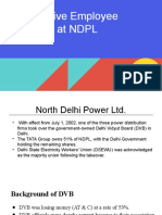 Cooperative Employee Relations at NDPL