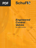 Engineered Control Valves: For Critical Service