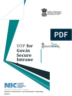 For Gov - in Secure Intrane T: National Informatics Centre