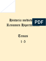 Historia Medieval Temas 1-5