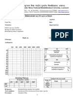 Audiological Evaluation: Dr. Shakuntala Misra National Rehabilitation University, Lucknow