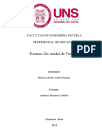 Examen 1era Unidad Fisica II