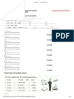 German - I - Unit 3 - Week 2