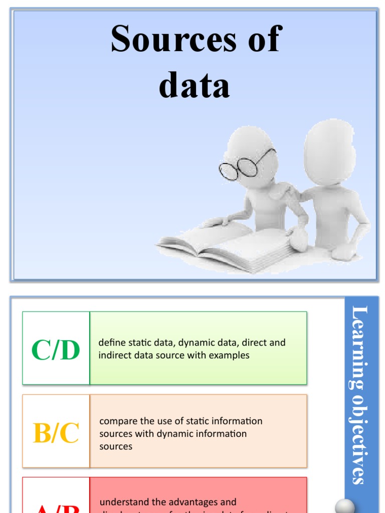Sources of Data | PDF | Websites | Data