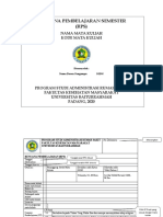 Format RPS Prodi ARS 1