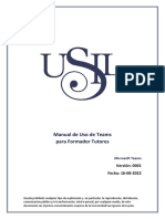 Manual de Usuario Teams - para Docentes