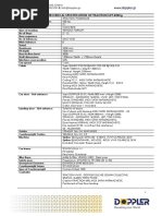 DOPPLER ONE Technical Specs Europe