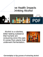 Negative Health Impacts of Drinking Alcohol