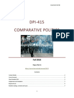 Comparative Politics Syllabus Fall 2018