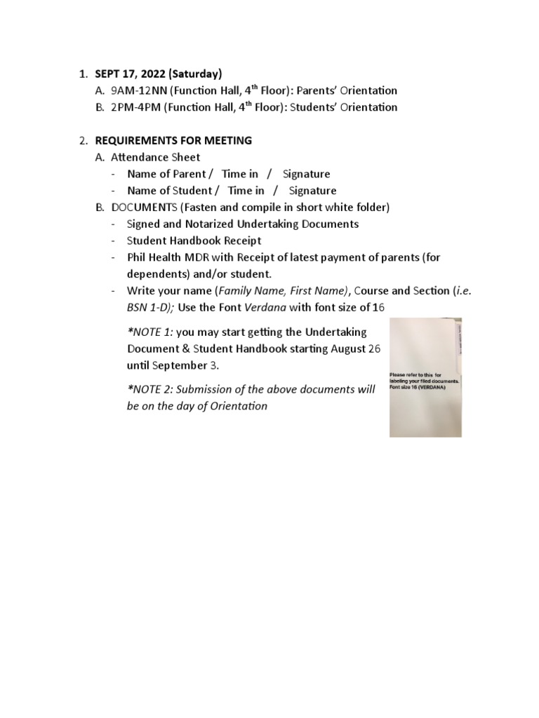 RTR Schedule of Activities PDF