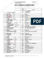 Vocabulary For Unit 3