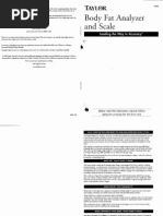 Download Taylor 5568 Scale Manual by tamunro SN58903728 doc pdf