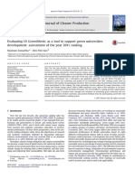 Evaluating UI GreenMetric As A Tool To Support Green Uni 2013 Journal of Cle