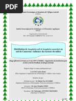 Download Distribution des Anophles Nili et Anophles Moucheti au sud du Cameroun  Influence des facteurs du milieu by LACGNI Carlos Dendi SN58904011 doc pdf