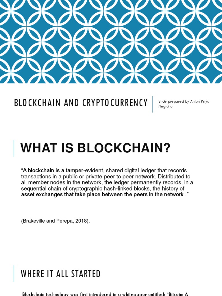 Blockchain and Cryptocurrency PDF Bitcoin Cryptocurrency