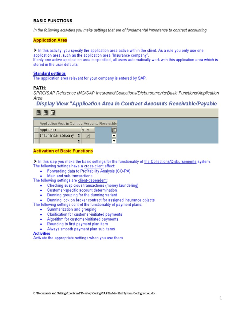 Sap End To End Process Blueprints