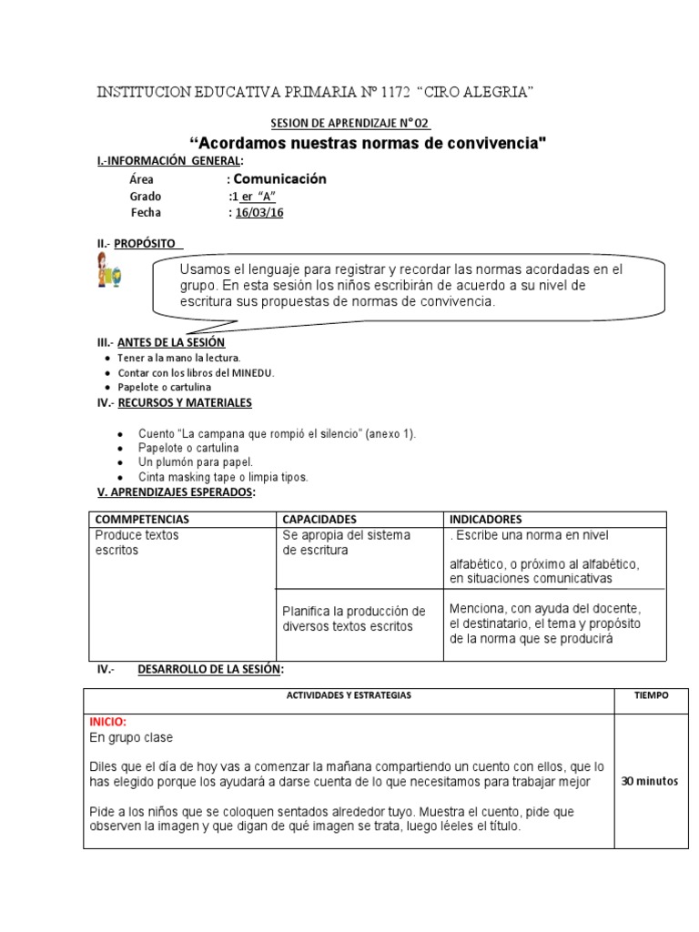 Normas de Convivencia en el Aula | PDF | Escritura | Piano