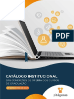 Catálogo dos cursos da Faculdade Pitágoras ICF