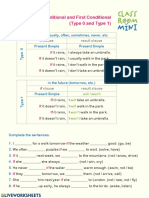 first conditional