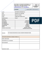 Pressure Test Report: Dolphin Radiators & Cooling Systems L.L.C