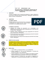 Norma Técnica de Salud para La Prevención y Manejo de Los Pacientes Afectados Por Viruela Del Mono