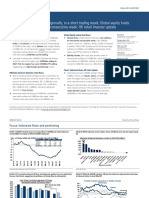 Goldman Sachs Weekly Fund Flows Monitor Moderate Foreign Selling