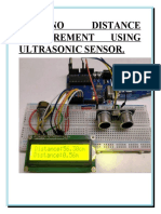 Arduino Distance Measurement Using Ultrasonic Sensor Guide