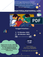 Flyer Pelatihan APN Oktober