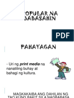 Mga Babasashin