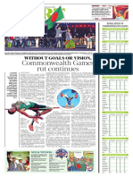 Commonwealth Games performance analysis